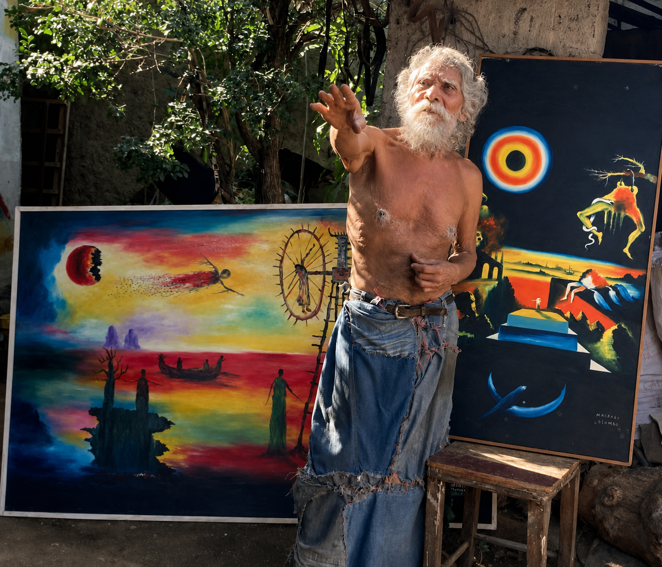 Macario Colombo — El Pintor de la Locura